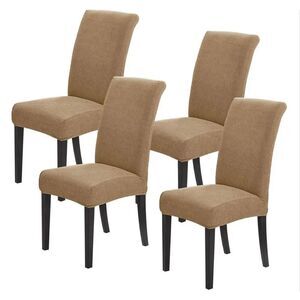 Joccun Chair Covers for Dining Room Set of 4, Dining Chair Slipcovers Stretch Di